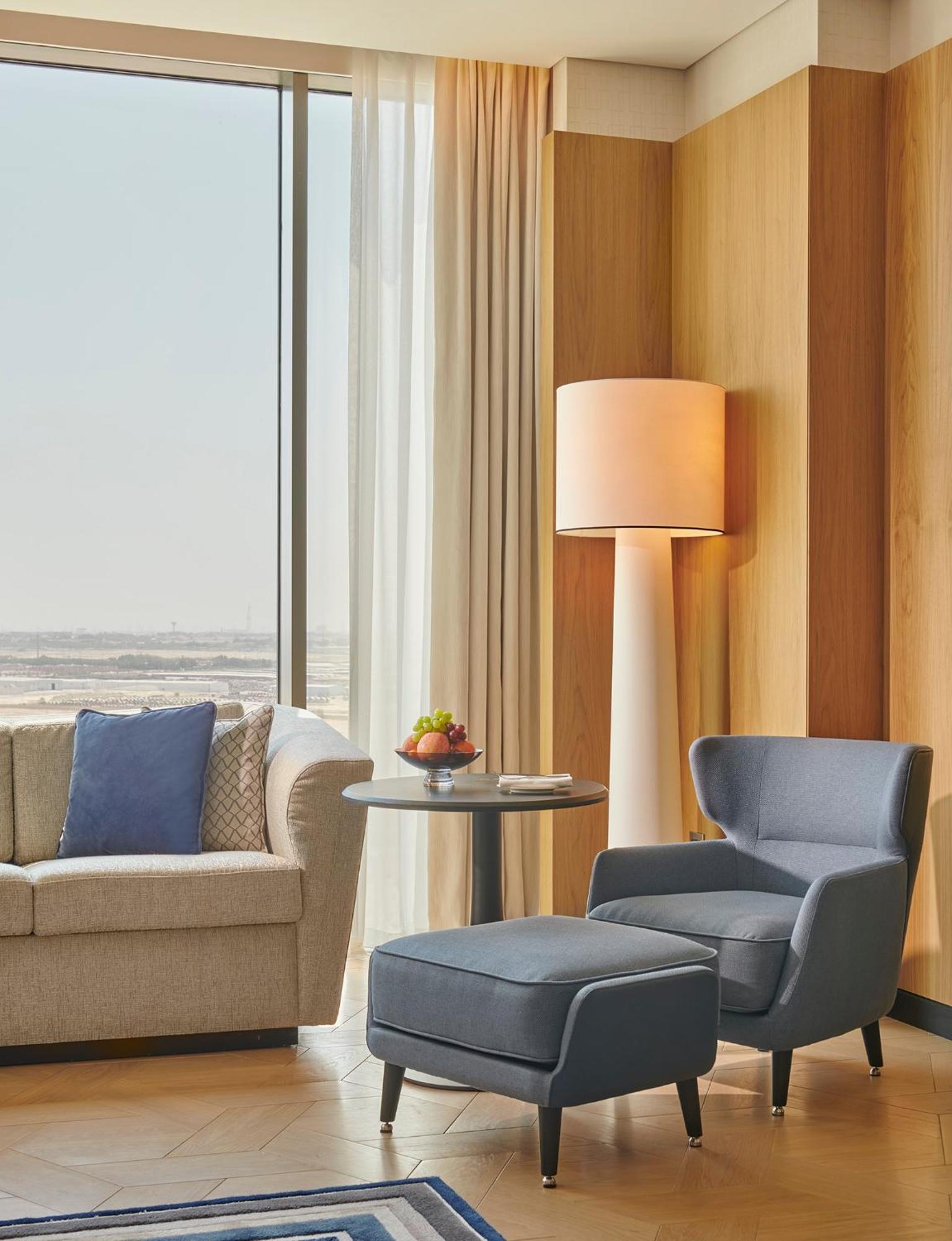 Grand Hyatt Kuwait Hotel Kuwait City Exterior photo A floor lamp